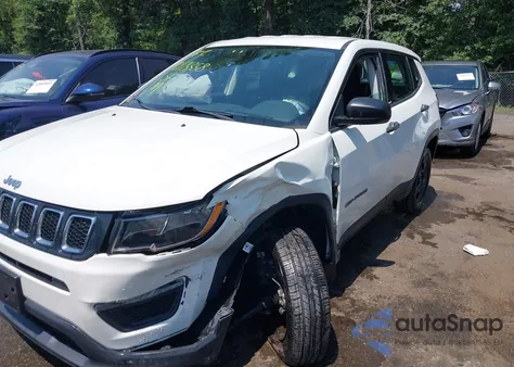 2021 Jeep Compass Sport z USA, uszkodzony, nr VIN 3C4NJDAB6MT507293